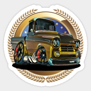 1959 Hot Rod Pickup Sticker